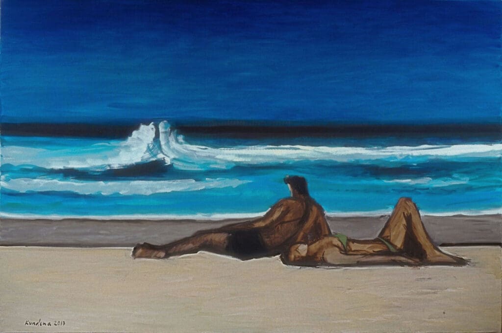 'Couple on the Beach'