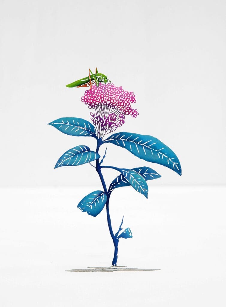 The Broken Leaf (Blue)