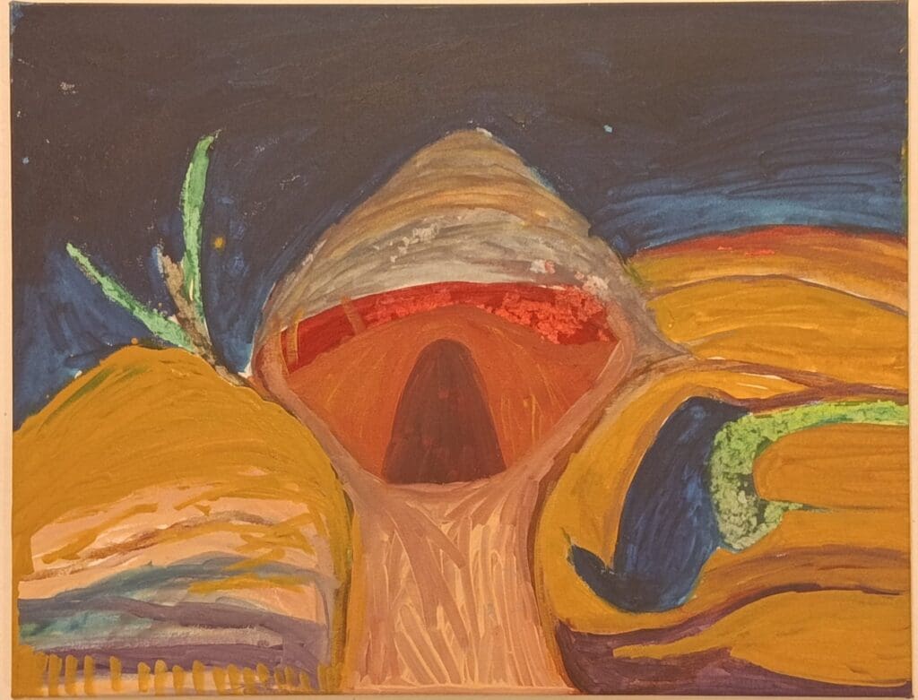 Cave on a tree